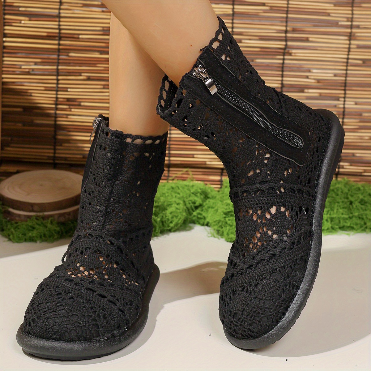 frauen sommer neue kurze stiefel ankle boots runden Temu Austria