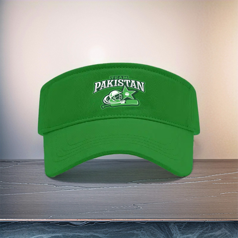 TEMU 1 Adjustable Pakistan Cricket Team Snapback , Sports Fan Snapback For Men And Women, Outdoor Hat With Pakistan Team Logo Print, Lightweight And