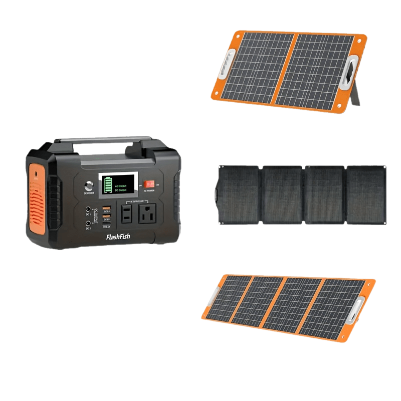 200W Portable Solar Power Station