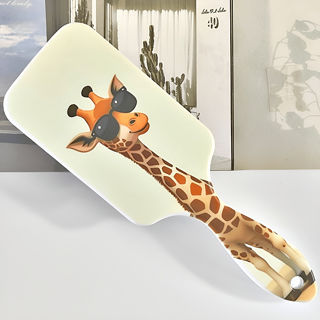 TEMU Adorable Air Cushion Hair Comb, Perfect For Scalp Massages, Anti-static, Easy To Hold, Sturdy Abs Handle, Nylon Bristles, Works Well With For All Hair Types, A Great Gift Option