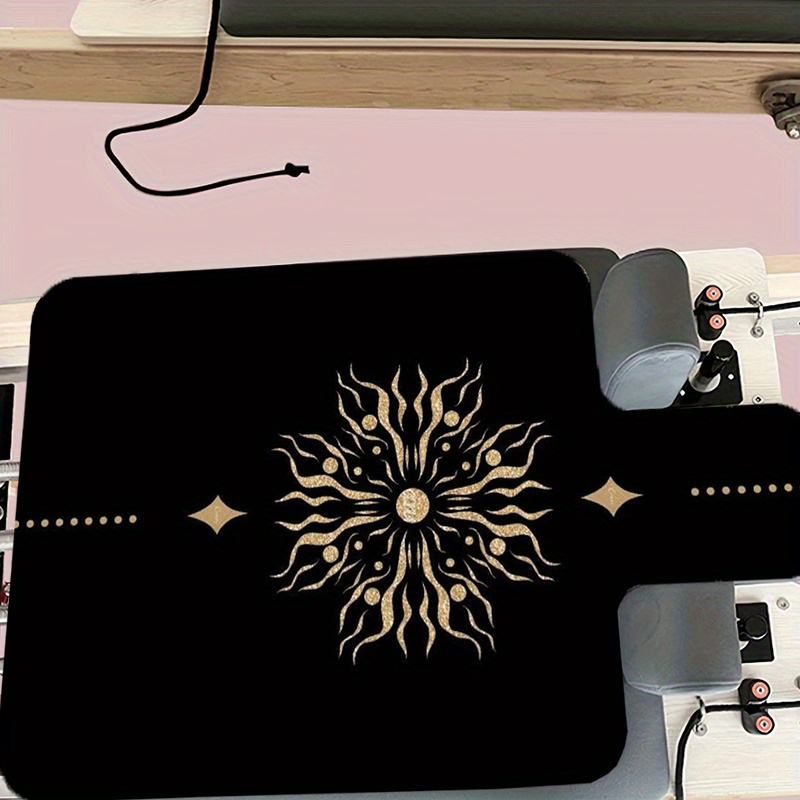 TEMU Tappetino da Pilates e Yoga Stampato, Tappetino Pilates Modificato con Design Antiscivolo e Assorbi-sudore, Tappetino Protettivo Antiscivolo per