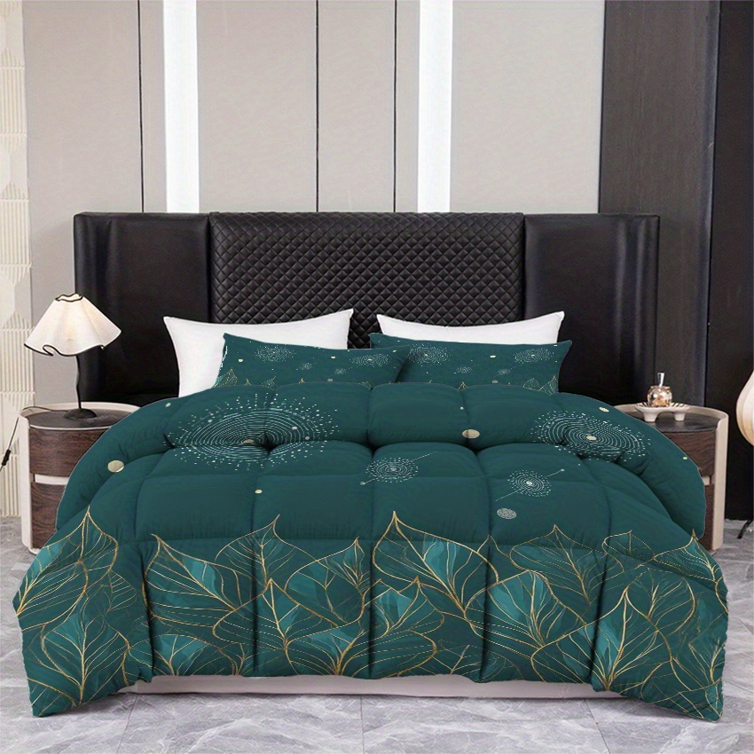 Bettwäsche Set Mit Bettbezug & Kissenbezügen - Double/King Größe, 50% Baumwolle, 50% Polyester, Maschinenwaschbar