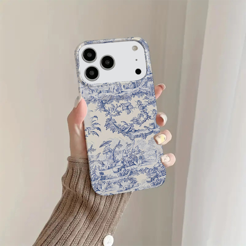TEMU para Teléfono - Diseños Estampados de Moda para Fundas de Teléfono Hechas de Material de Película Coreana, Compatible con Iphone