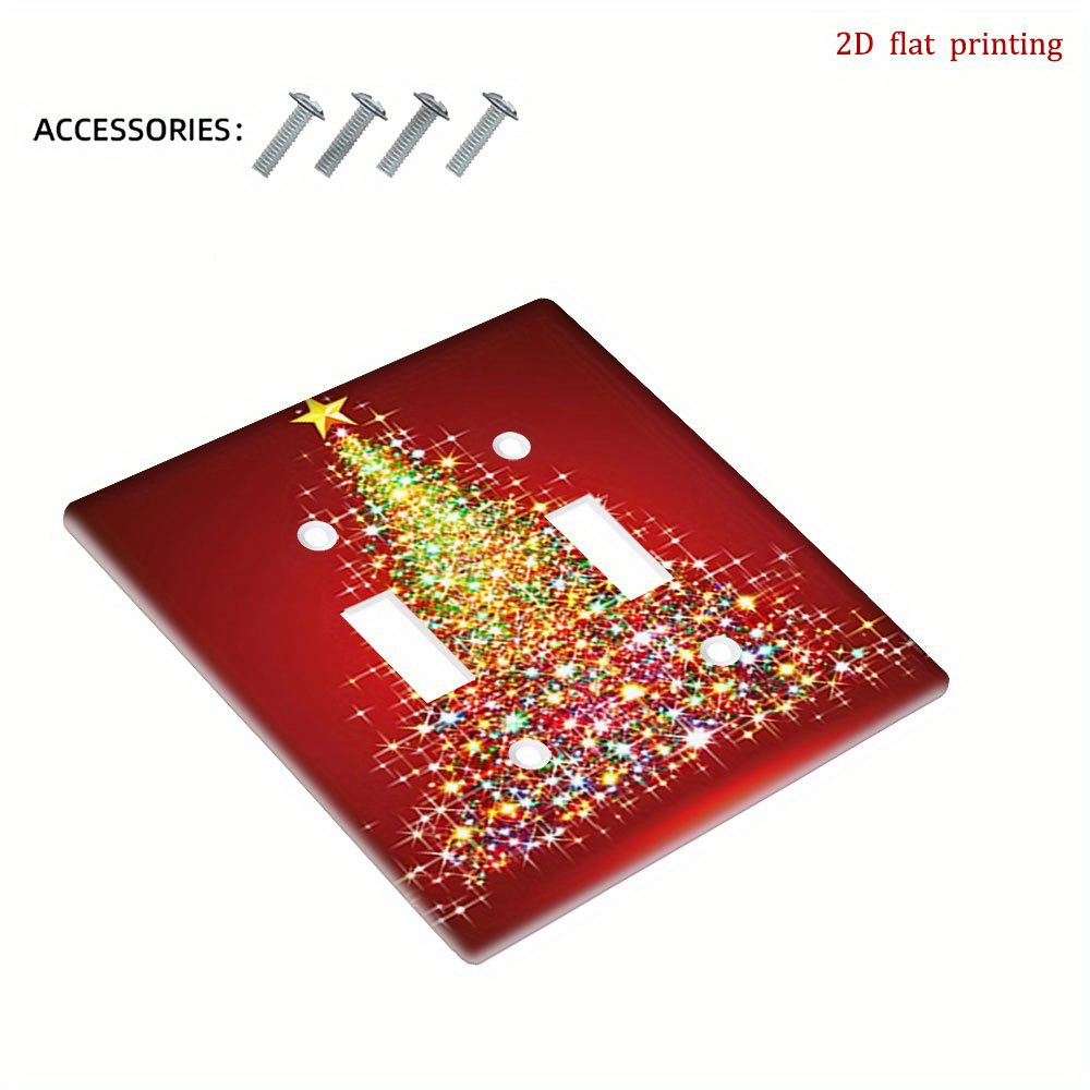 Christmas Star Tree Light Outlet Cover