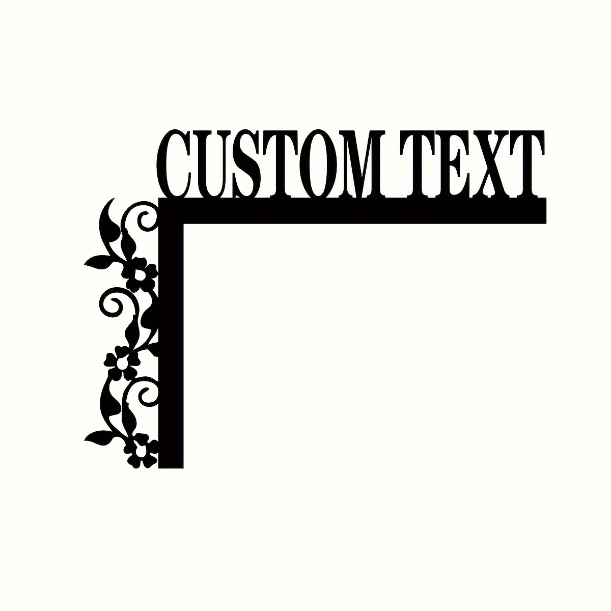 TEMU Customizable Vintage Metal Bathroom Corner Sign - Personalized Wall Hanging Decorative Plaque, Multifunctional Home Decor, No Power Required,