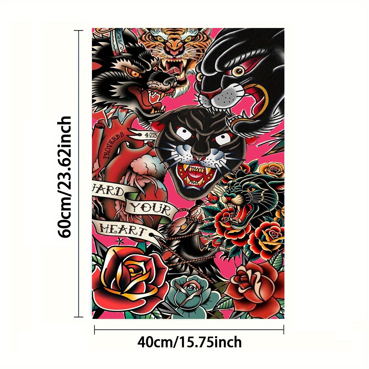 TEMU 2pcs, Towel, Single-sided Printed, Rectangular 40×60cm, Featuring A 2d Design Of A Japanese -e Style, Soft, Comfortable, Durable, And Odorless,