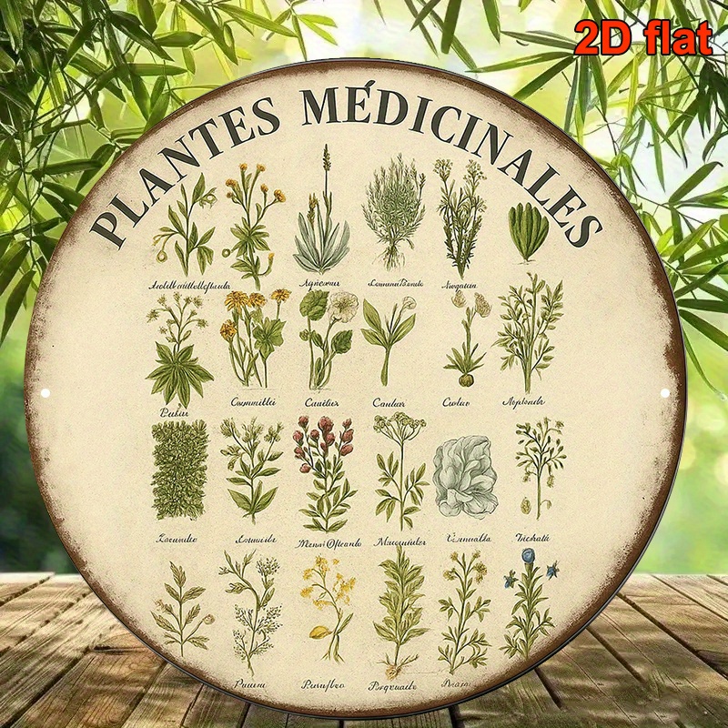 TEMU Targa Decorativa , Realizzata in Alluminio da 20.32X20.32Cm in Francese, Perfetta per Decorare Cucine, Sale da , Soggiorni, , Caff癡 , un' Retro