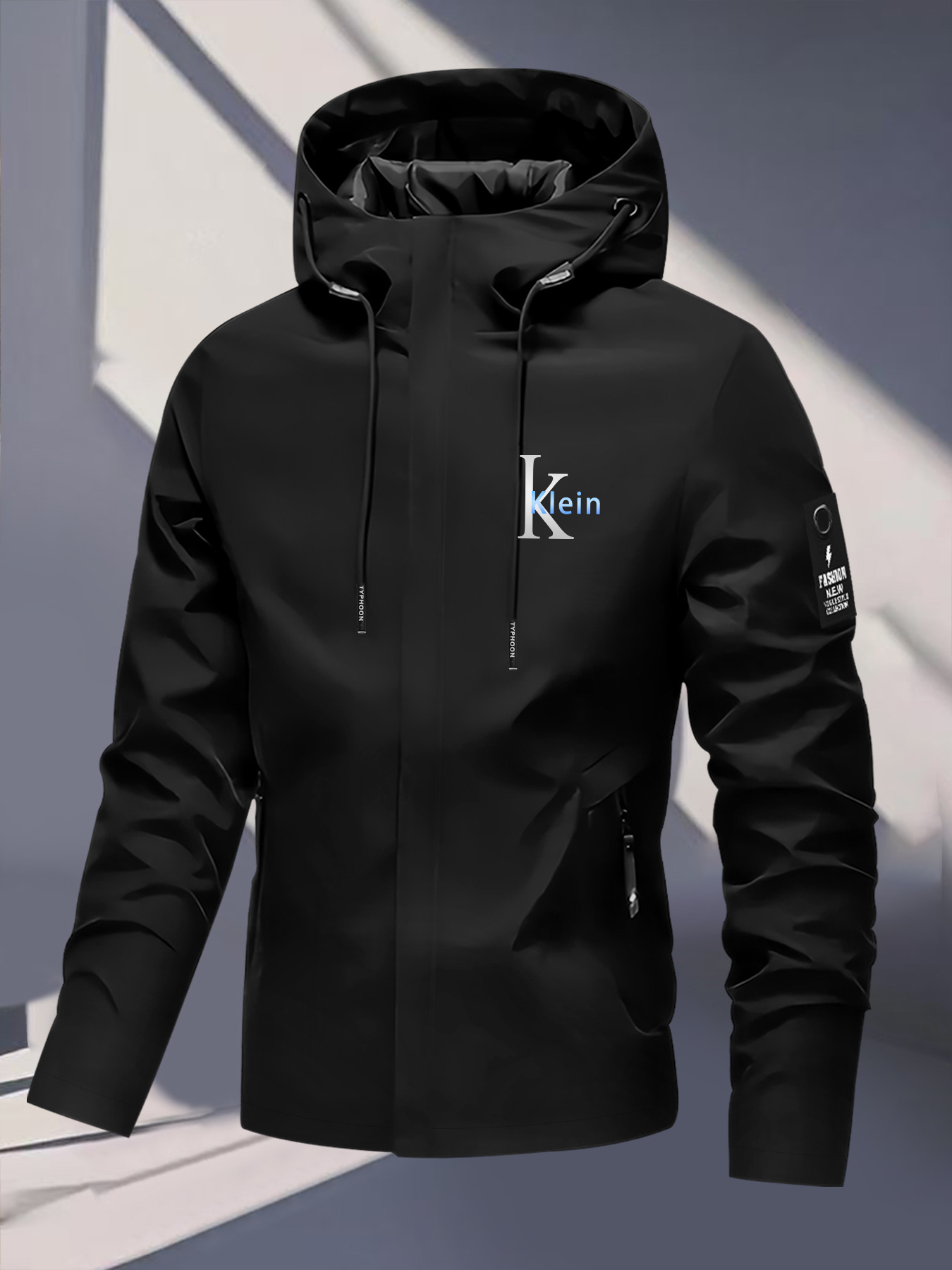 Heren & Dames All-Weather Winddichte Jas met Capuchon