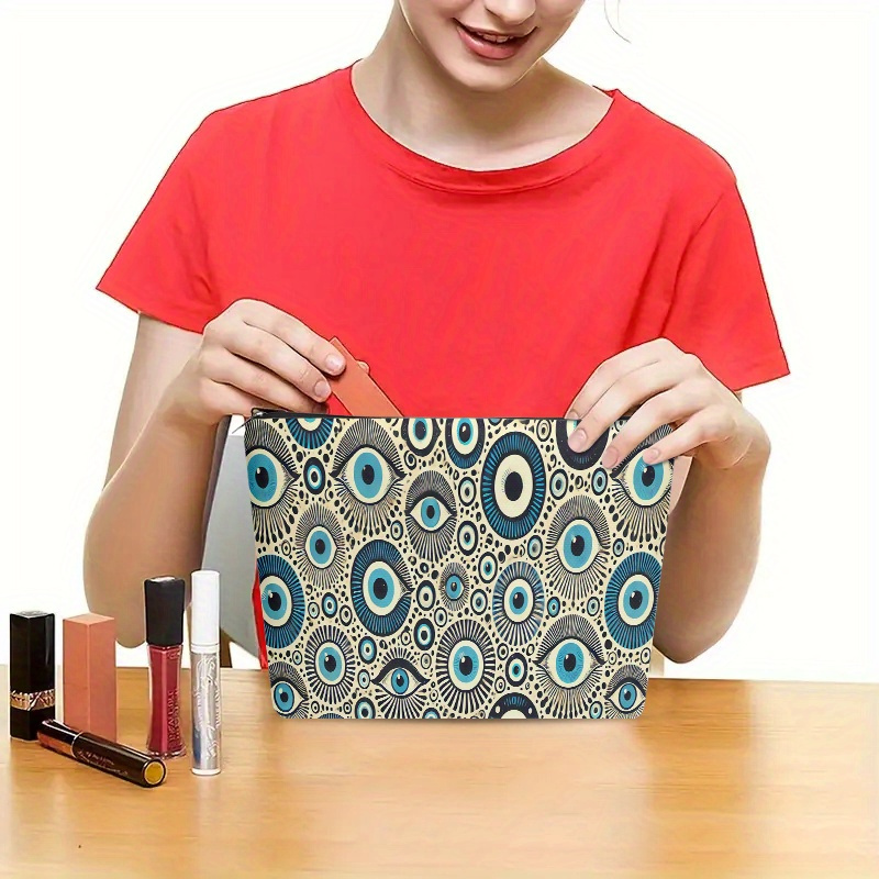 cosmetic bag 1pc   watching travel toiletries storage bag party gift zipper storage box light cosmetics bag personal cosmetics bag for friends and sisters