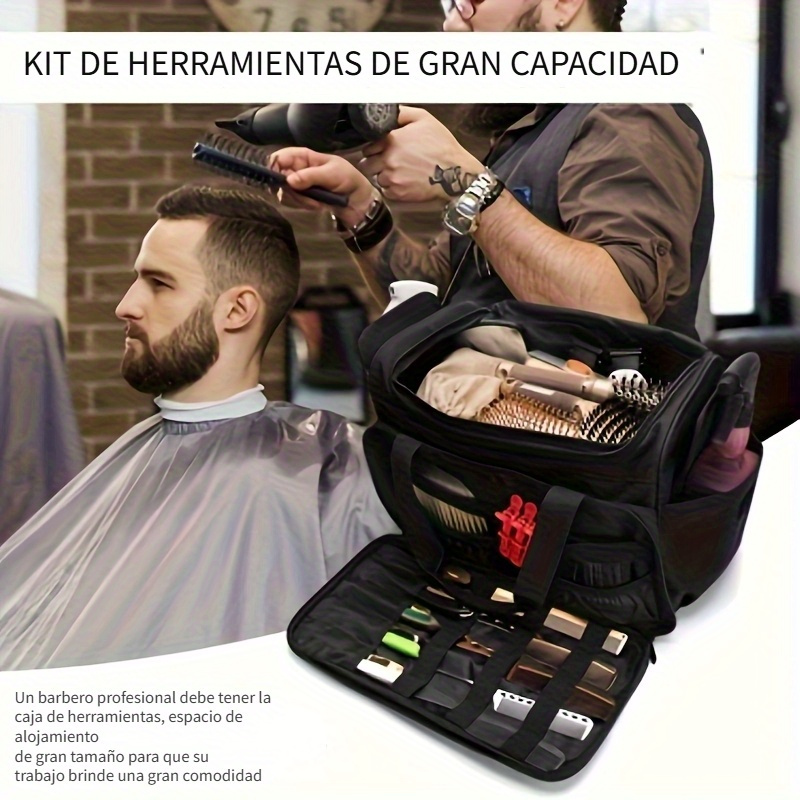kit herramientas barbería profesional tijeras botella spray Temu