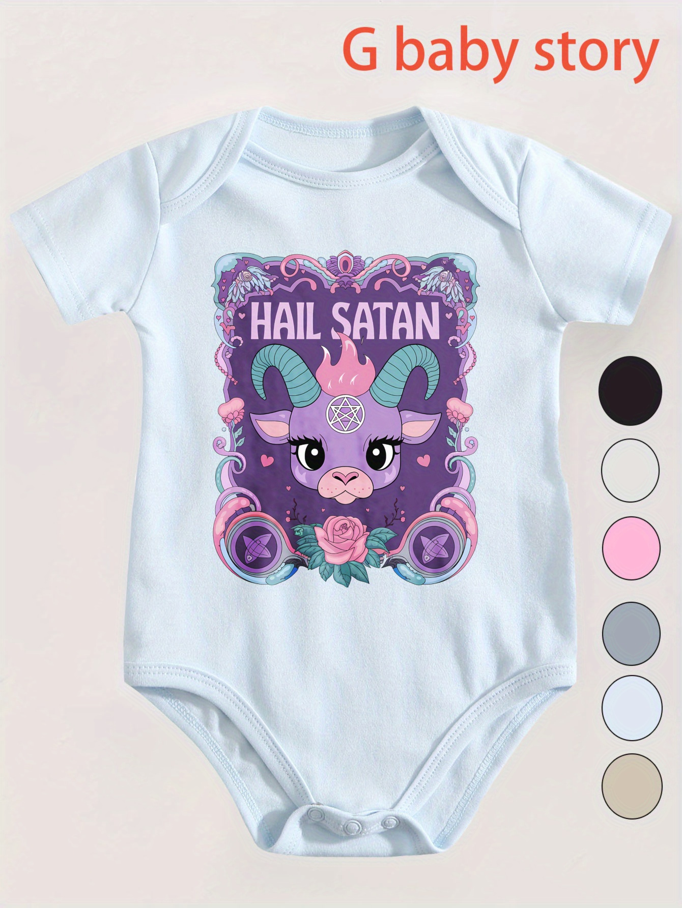 gothic baby sold on Temu United States