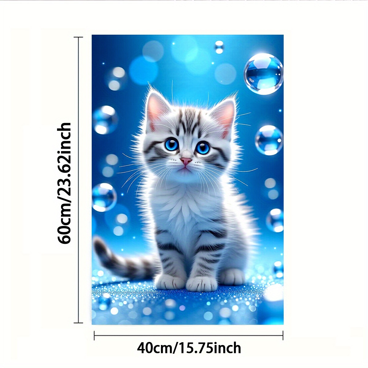 Serviette de plage motif chat de dessin animé douce confortable_voghion.com