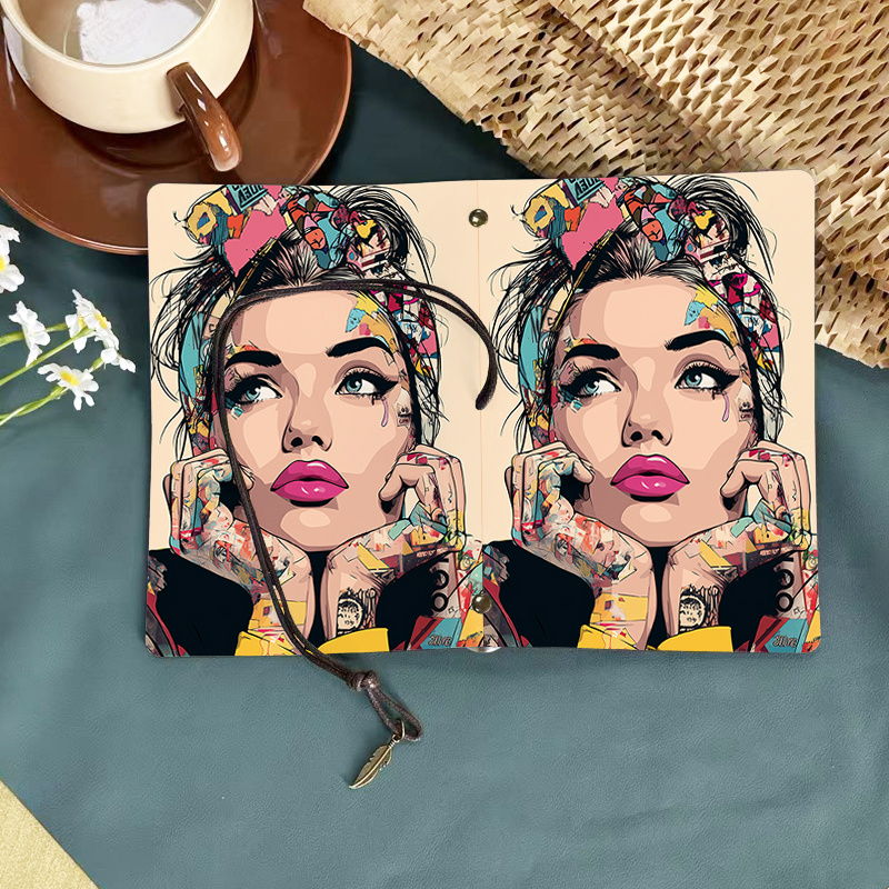 TEMU Feuilles de papier pour classeur A6 réutilisables et amovibles avec pages remplaçables - Couverture patchwork adaptée pour , étudiants,