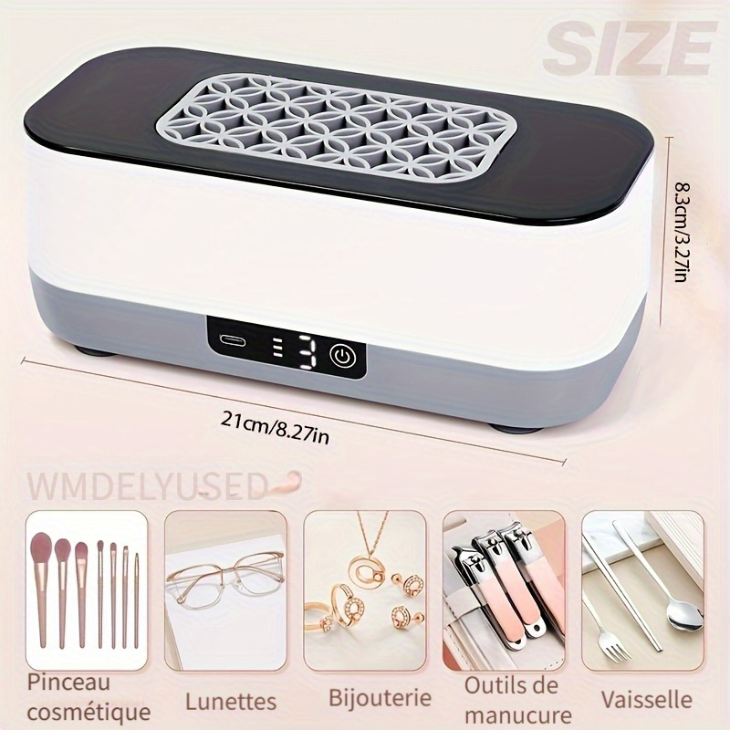 Kit De Nettoyage Bijoux 18 Pièces - Avec Brosses, Chiffons, Outils Pointus - Pour Or, Argent, Montres, Lunettes - Entretien Facile à La Maison - 8