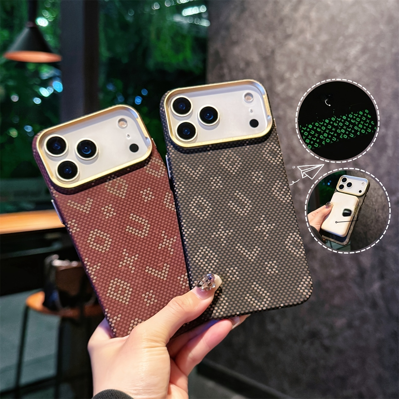 designer phone case sold on Temu United States