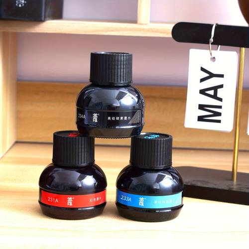 Artikelbild klassische füllfederhaltertinte in 3 farben, 75 ml pro flasche, flüssiges schreiben ohne verstopfung, für verschiedene füllfederhalter, tägliches schreiben, kalligraphie-übungen, schreibwaren