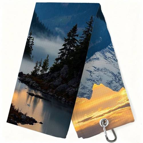 jit golf towel lake fore gifts for men women dads and husbands essential for golf courses lightweight and durable suitable for golf courtyards picnics for outdoor sports
