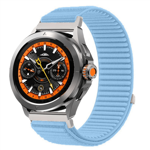 durable nylon fabric strap suitable for xiaomi watch s4 sport watch s3 watch 2 2 s2 1 active mi watch mi watch lightweight and breathable outdoor adventure wristband soft and stylish