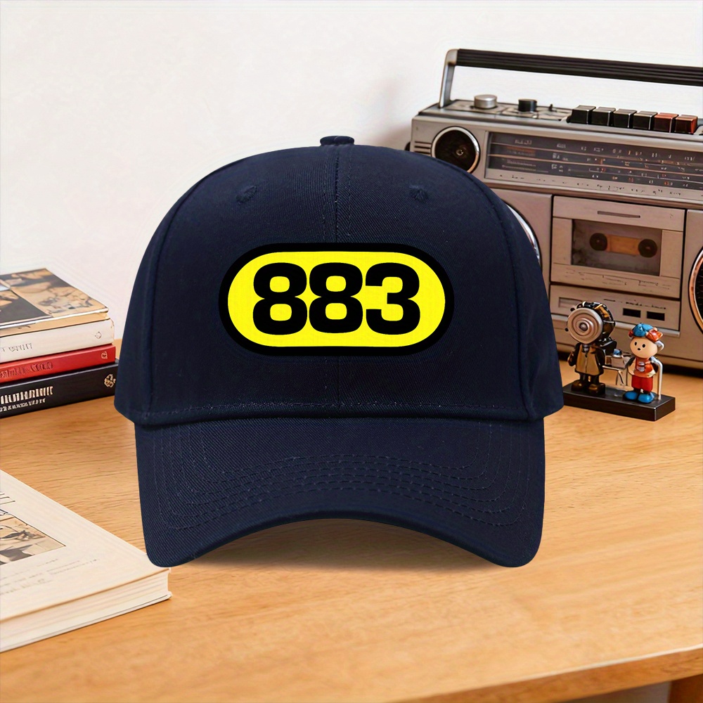 TEMU 1 cappellino da baseball 883, traspirante, per , per l'uso da e da donna, regalo per viaggi, feste e compleanni, cappellino a d'anatra e