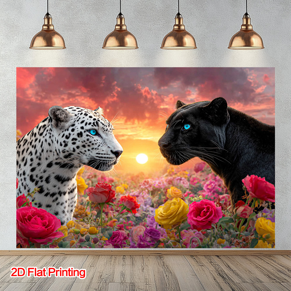 panther art sold on Temu United States