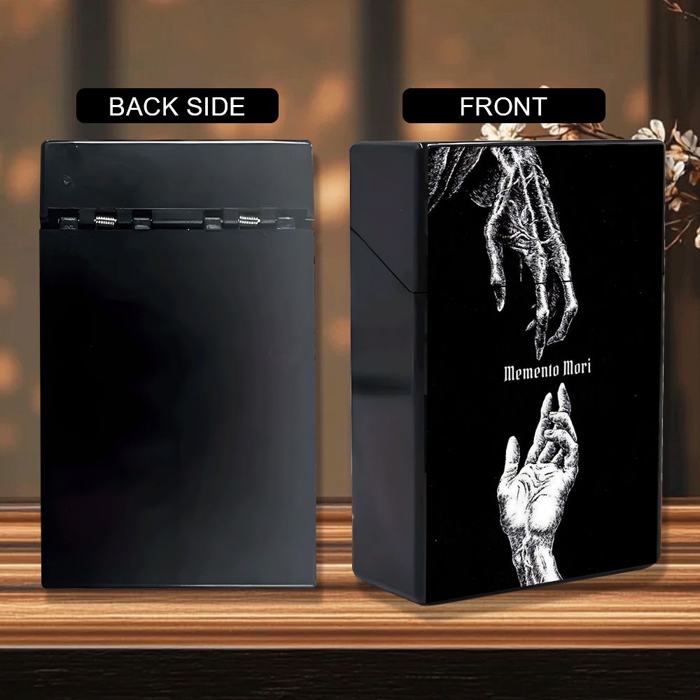 how much is 20 major cigarettes 1pc black plastic cigarette box standard sized 20 cigarettes