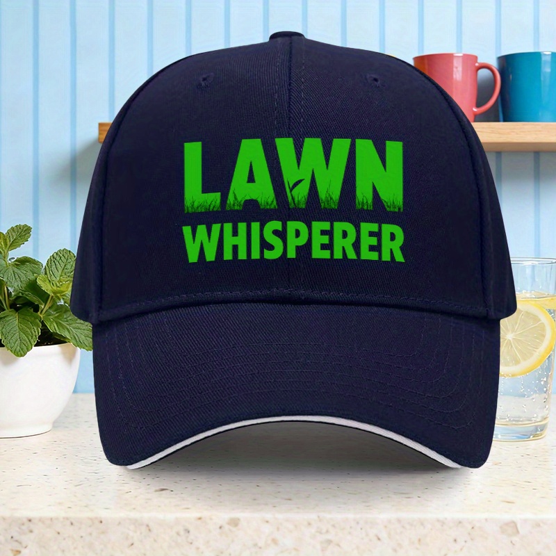 TEMU A Unisex Baseball Featuring The "lawn " Print, A Easy And Stylish Outdoor Sun Hat, Perfect As A Gift For Weddings, Parties, And Birthdays, A
