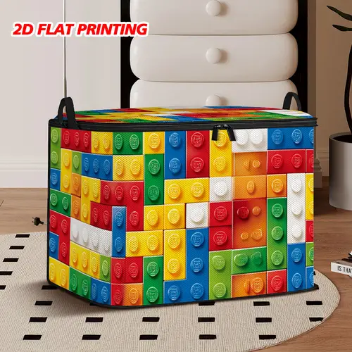 building blocks storage sold on Temu United States