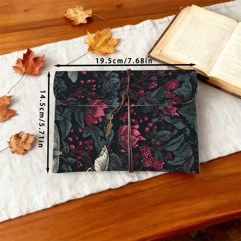TEMU A Protective Case For Featuring Flowers, Leaves, Berries, And Moths, Designed For A 6-inch Compatible With Paperwhite And Voyage Models