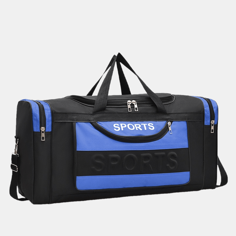 Extra-large Capacity Men's Travel Bag With Multiple Pockets, Suitable For Sports And Outdoor Use, Or Slung Over The Shoulder