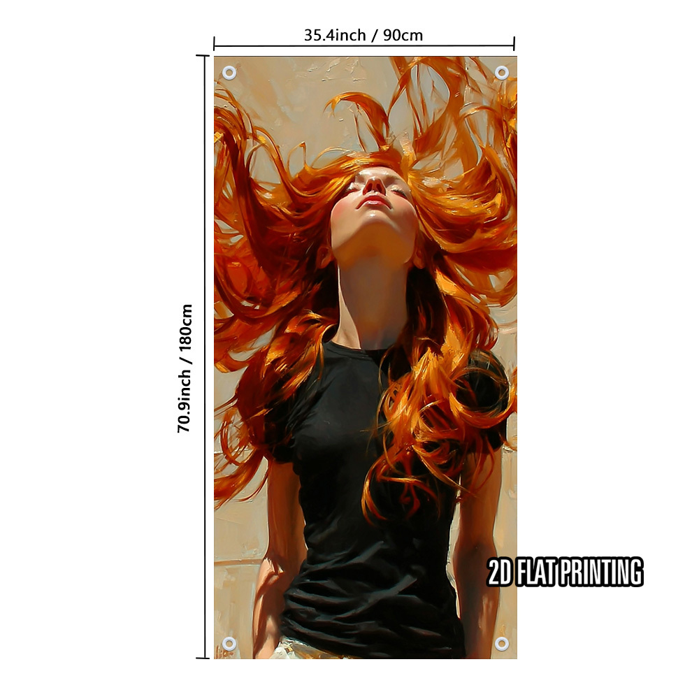 E-shop 2D Flach, 2D Flach - 2D Türbanner 2D Flach, 2D Flach - 2D Türbanner 2D Flachdruck Türbanner, . Feuerroter Türabdeckung, Mehrzweck-Hängezeichen,