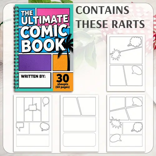 Easy Comics Script comic book paper sold on Temu United States