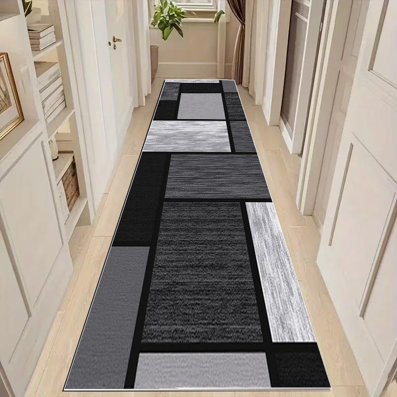 1pc Of Contemporary Runner Rugs, Suitable For , Easy To Wash And Floor Mats, Lightweight Home Decor Carpets Ideal For , , Stairs, Bedrooms, Bedside Areas, Laundry Rooms, Kitchens, And More