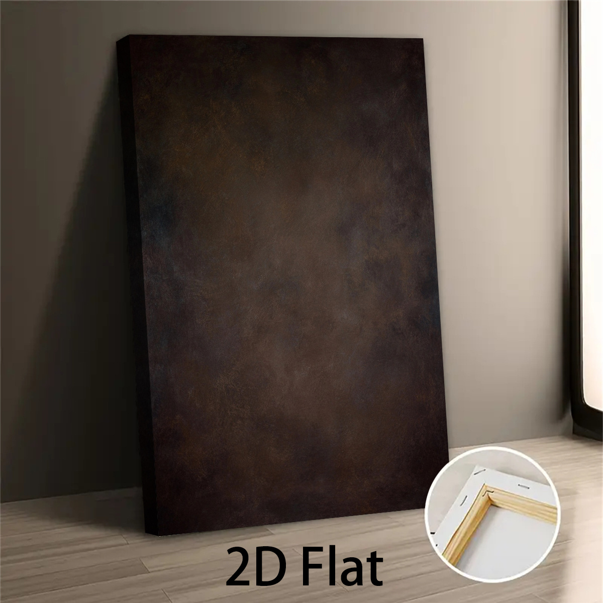 item picture 2d flat 2d flat 1pc wrapped canvas abstract dark brown background patternsimple suspension for   perfect as gifts for     in sizes 20 30cm 30 45cm    cm   90cm 2d flat