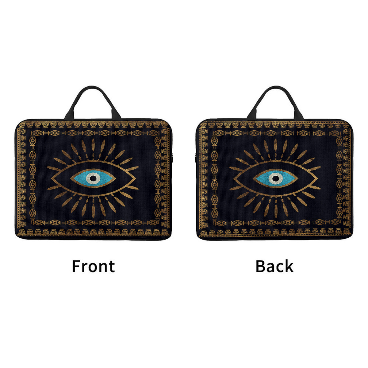 Evil Eye Pattern Laptop Case for 13 to 17 Inch Laptops