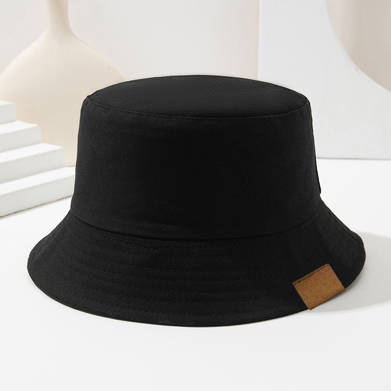 Image of A Unisex Logo Bucket Hat, Spring And Summer Hat, Men's And Women's Fashionable Fishing Hat, Suitable For Outdoor Activities, Picnics, , Climbing, And Fishing