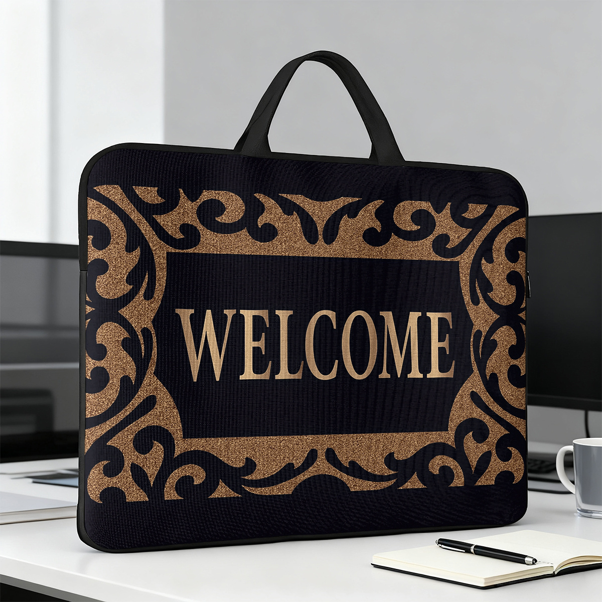 Welcome Sign Laptop Computer Bag for 13-17-inch Notebooks