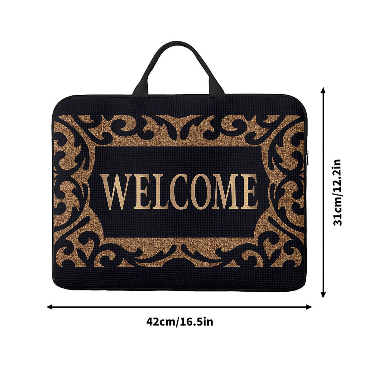 Welcome Sign Laptop Computer Bag for 13-17-inch Notebooks