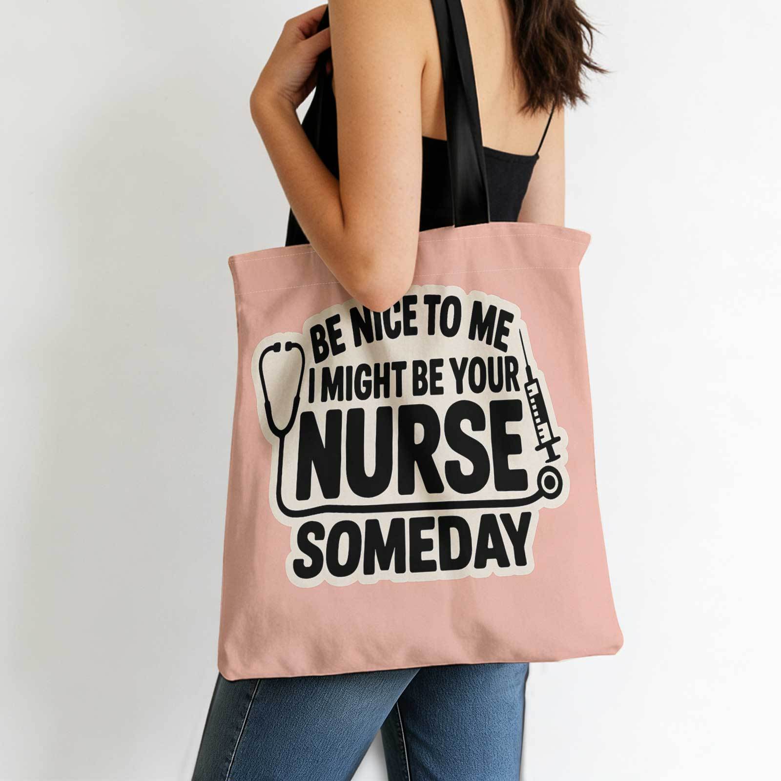 TEMU A That Says ' To Me, Nurse' Is Use, Shopping, Travel, And Leisure Activities, Is Lightweight And Machine Washable