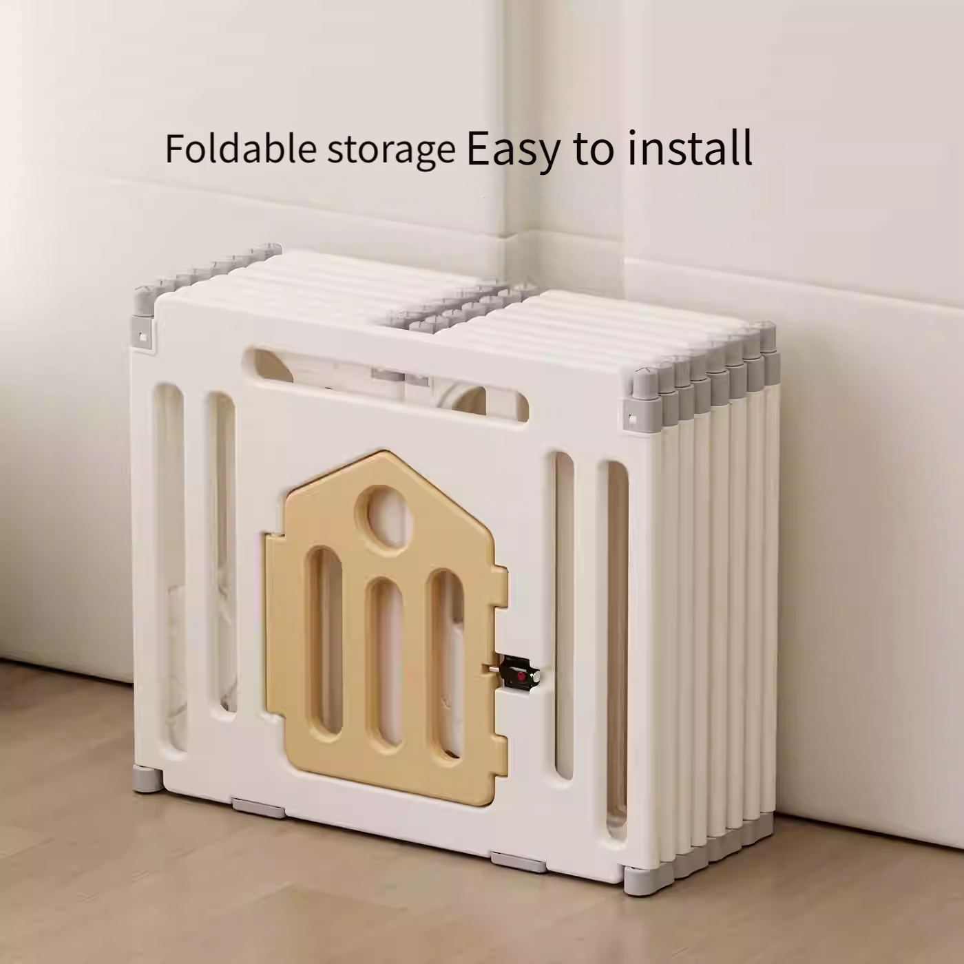 Foldable Pet Fence for Small to Medium Dogs