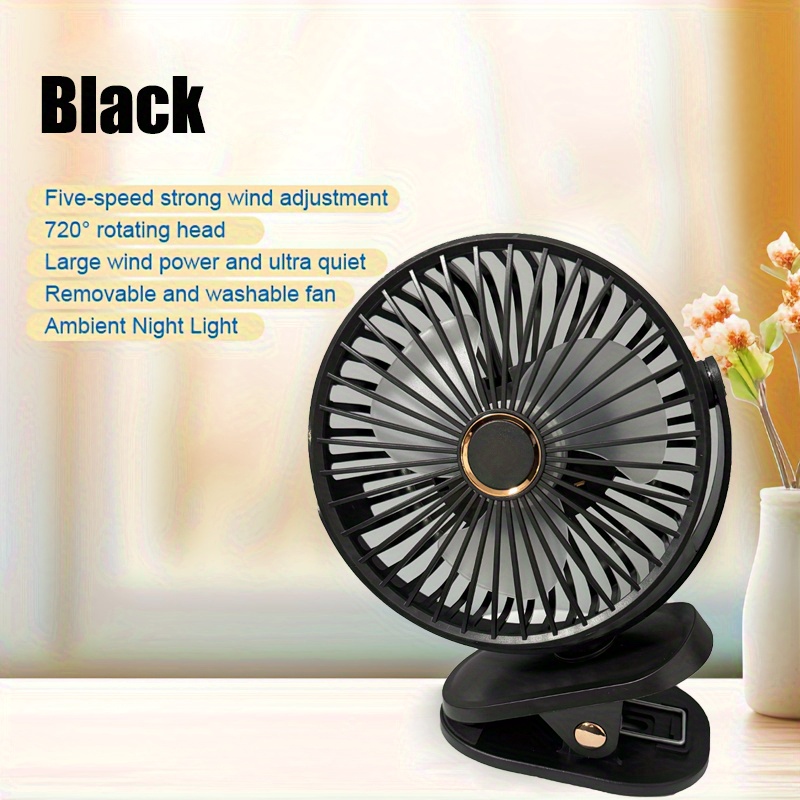 Image of Usb Desk Fan - Mini And Portable, Comfortable And Silent, Options, Suitable For Indoor And Outdoor Use, Outdoor Cooling Fan | Office Desk Fan | Lightweight Structure, Portable Fan