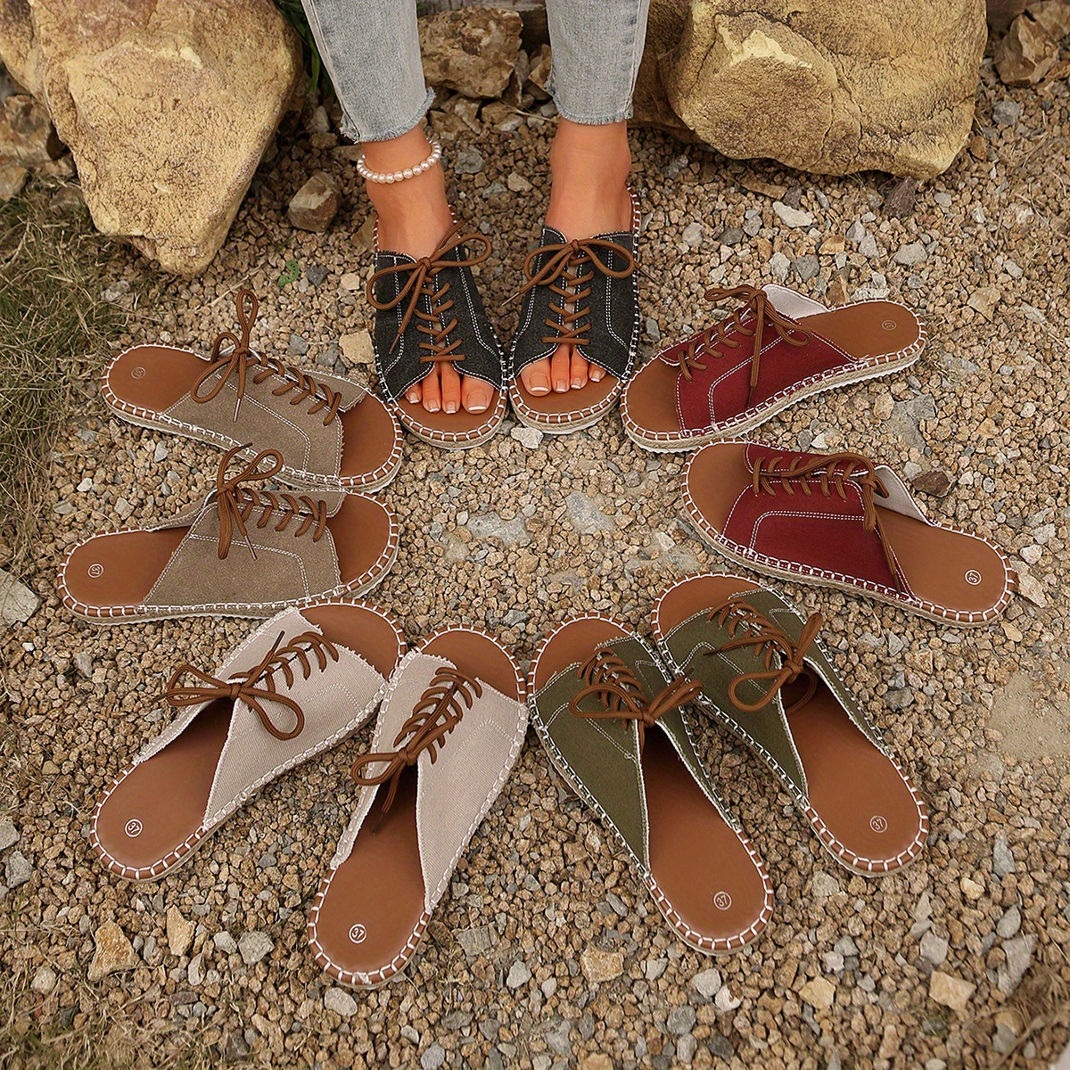 Verano Zapatos Alpargatas De Mujer Sandalias Moda Mujer Verano