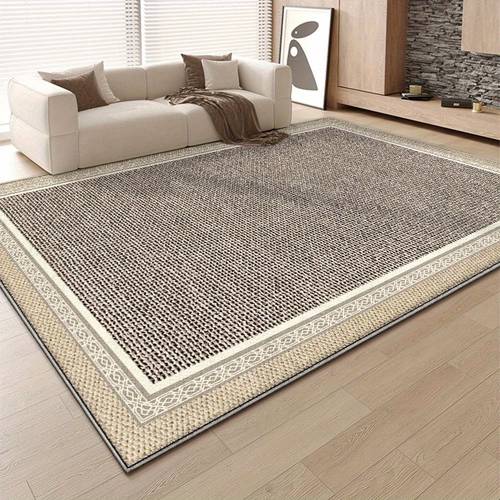 velvet 850 meter floral machine washable area carpet modern minimalist striped carpet machine washable plain woven lightweight polyester polyester non slip office bedroom indoor carpet retro decoration multifunctional carpet
