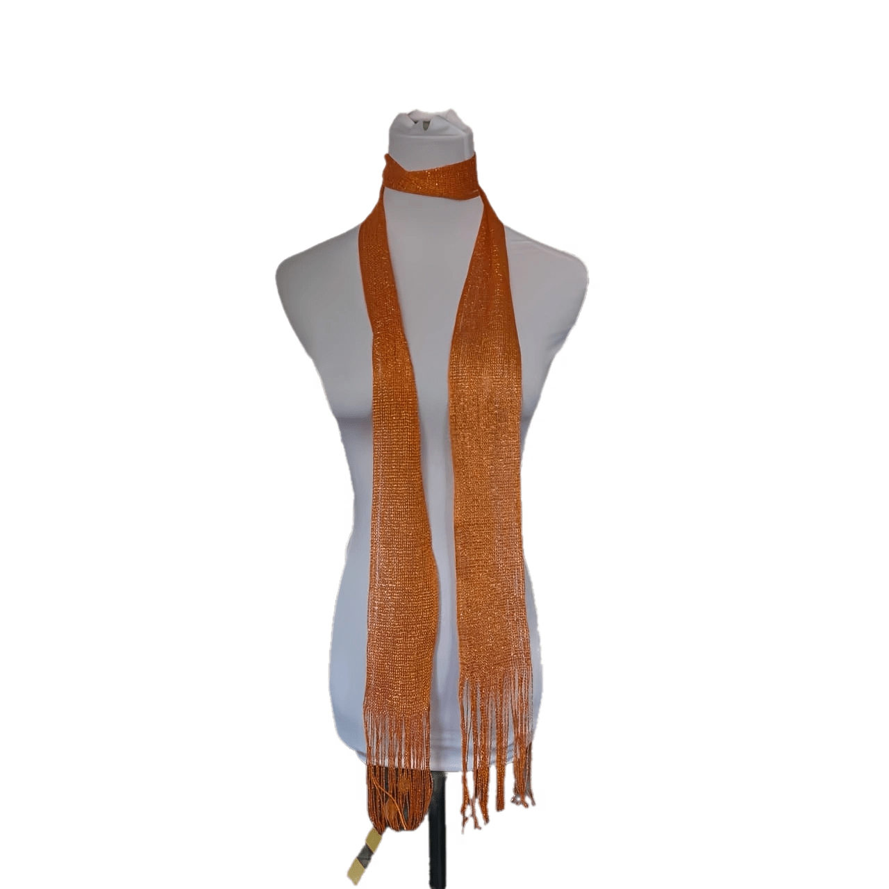 Solid-Color Tassel Fringe Scarf, Trendy Accessory