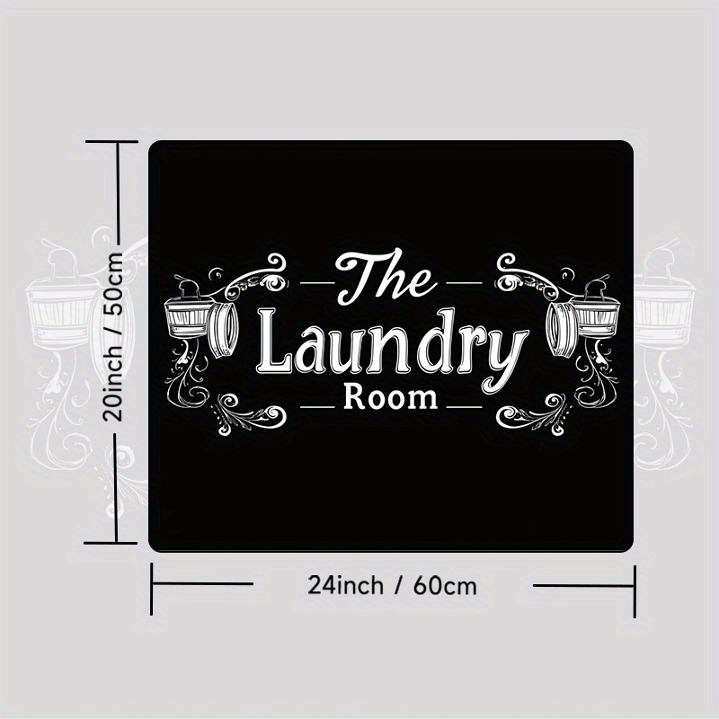 TEMU 1pc, Dish Drying Mat,washing Machine Top Protector,washing Machine Mat Laundry Room Washer & For Washing Machine Dust Cover Mat,washstand Cup