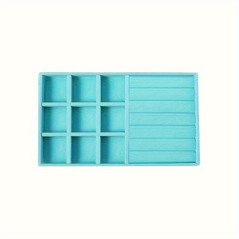 8pcs Wood Stackable Jewelry Tray Set for Organizing