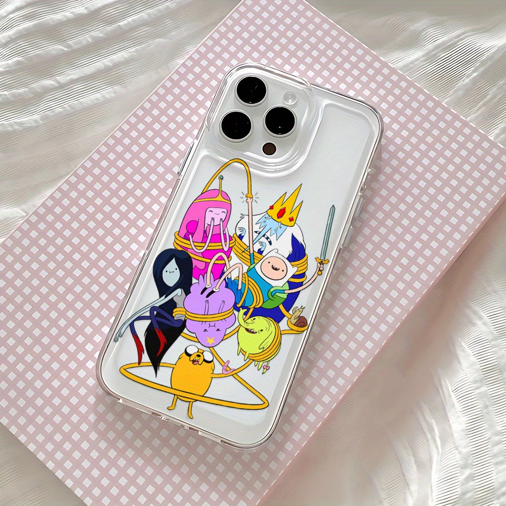 adventure time phone case suitable iphone 16e 16 15 14 13 12 - Temu Bahrain