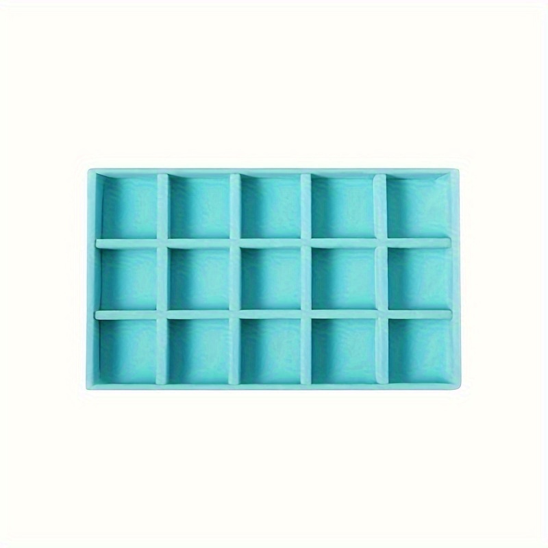 8pcs Wood Stackable Jewelry Tray Set for Organizing