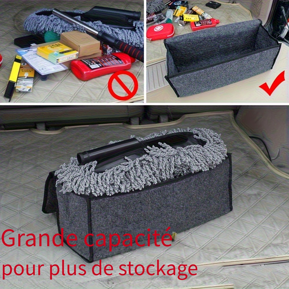 Einesin Sac de Coffre Voiture en Feutre, Organisateur de Coffre Pliable