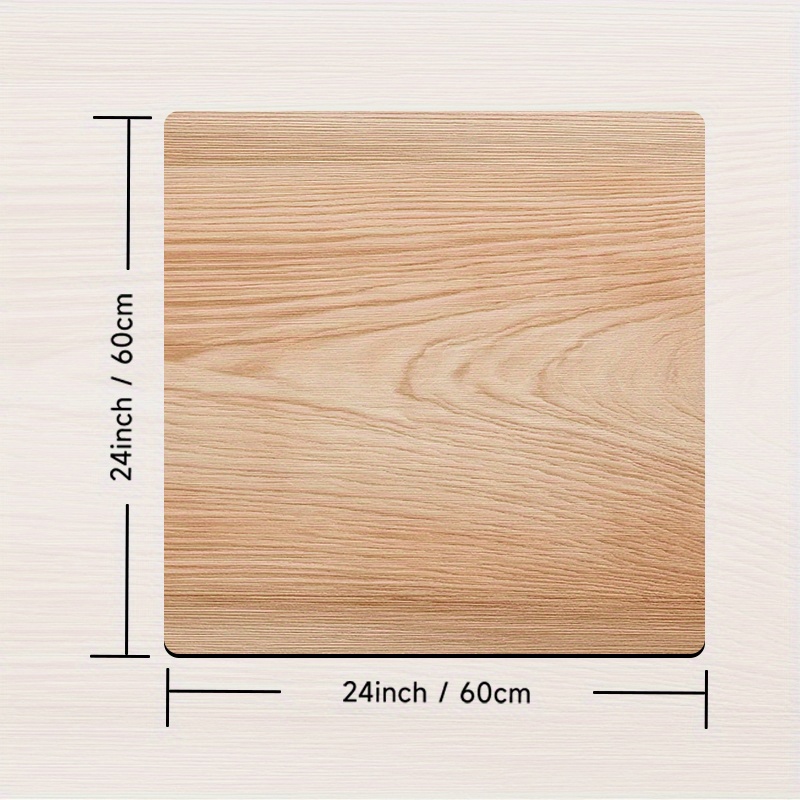 TEMU 1pc Cubierta para Lavadora - Protector Antideslizante de Suelo con Acabado Madera , Alfombrilla para Lavadoras y Secadoras Frontal/, Fácil
