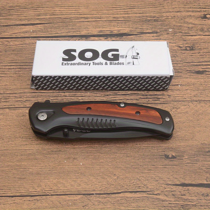 portable folding   multifunctional camping survival outdoor tool with sharp blades easy to open safe and compact suitable for camping and exploration use details 6
